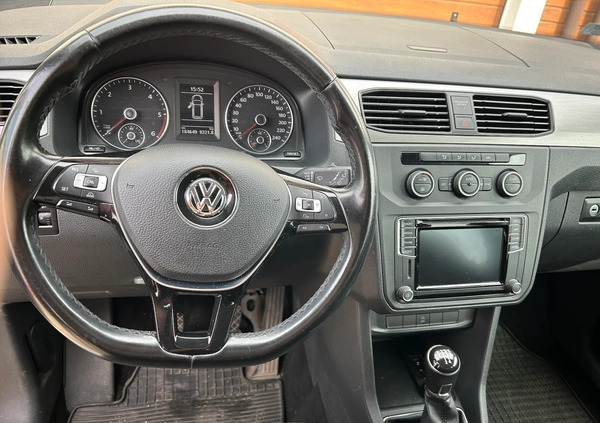 Volkswagen Caddy cena 53000 przebieg: 182000, rok produkcji 2017 z Poznań małe 67